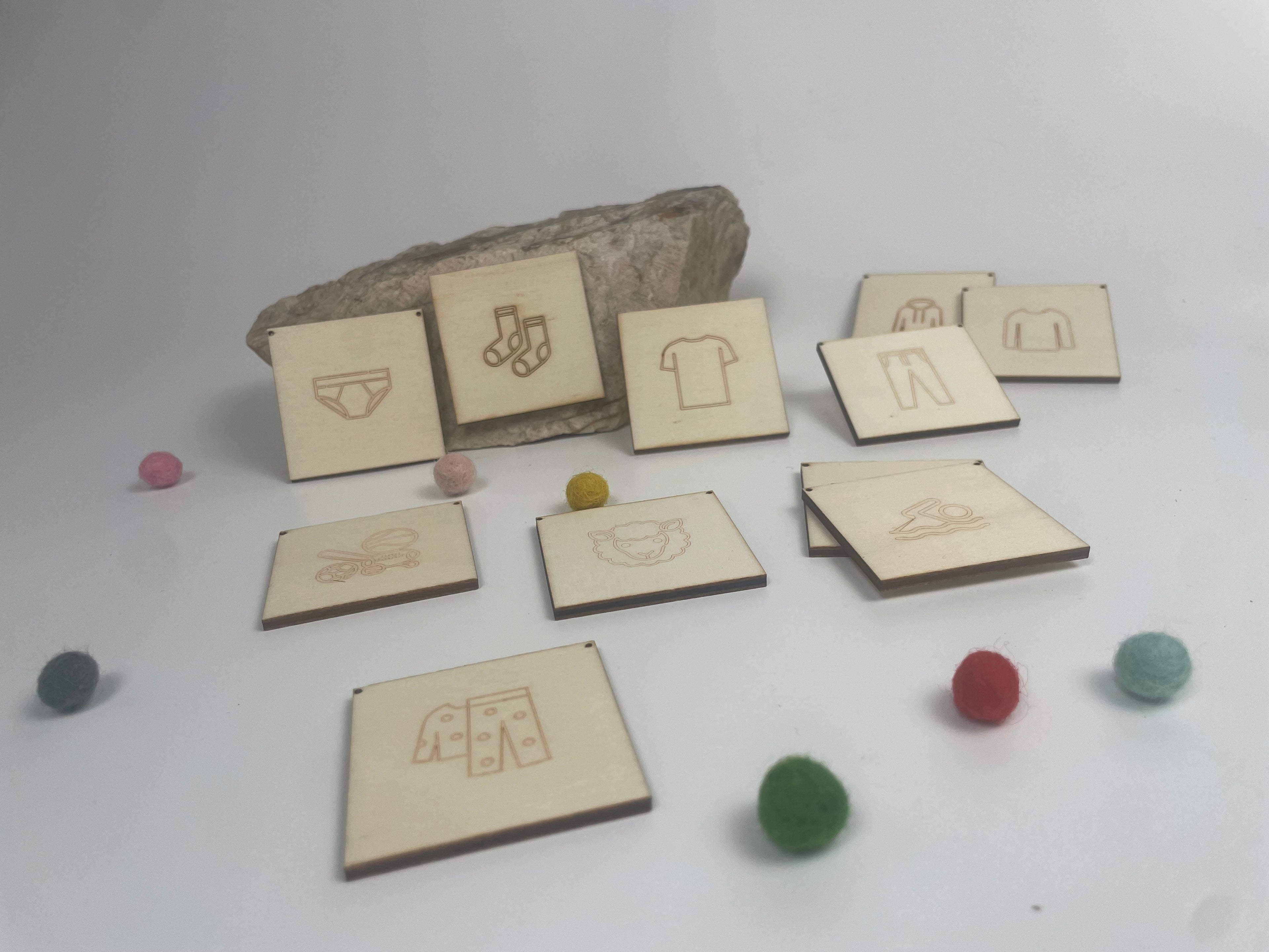 Bildstöd till garderoben