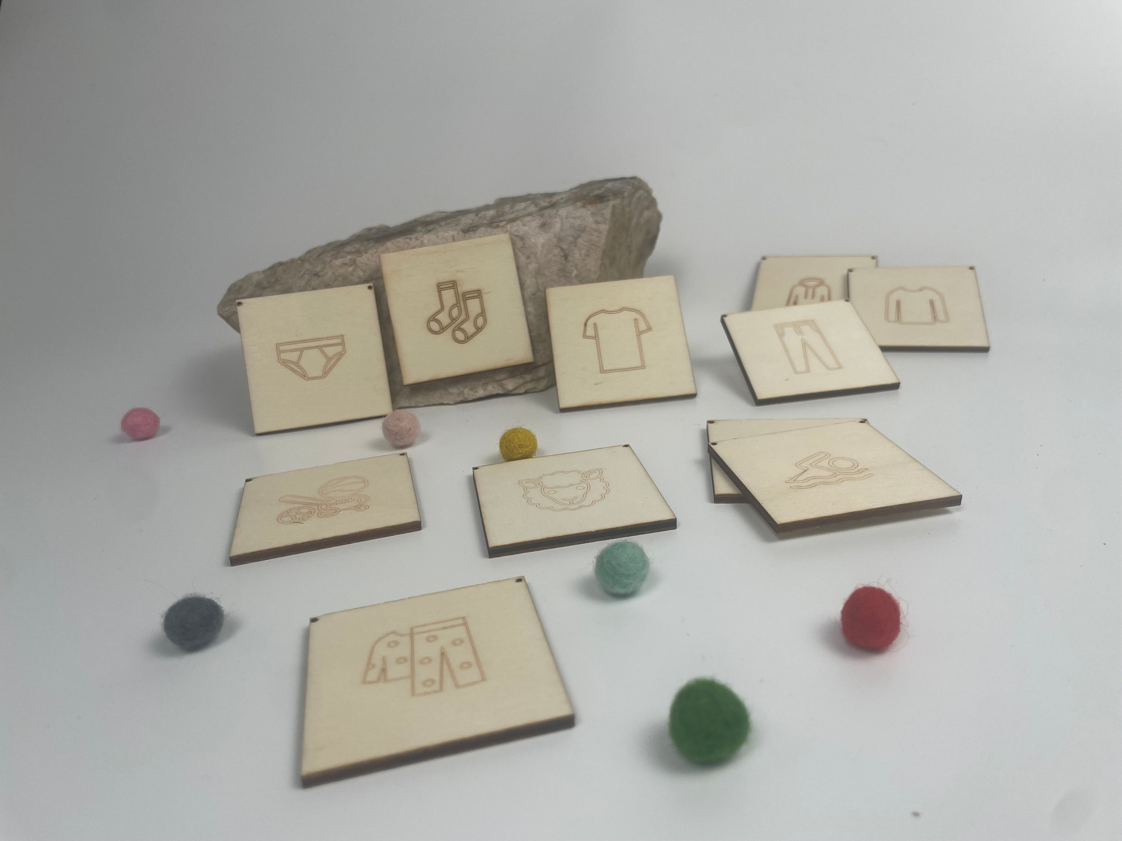 Bildstöd till garderoben